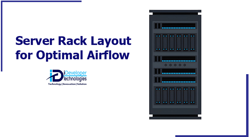 Server rack layout for airflow